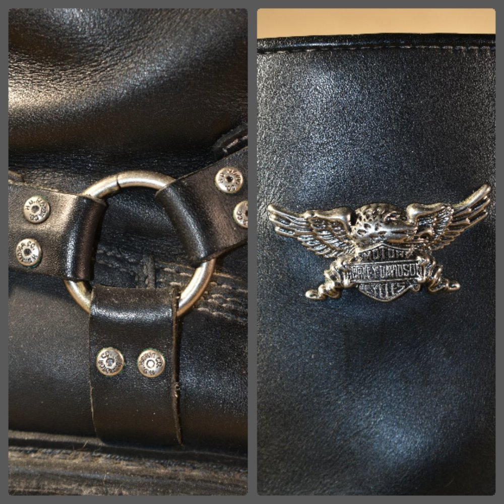 * HARLEY DAVIDSON Stratus Leather Motorcycle Boot - Picture 12 of 16